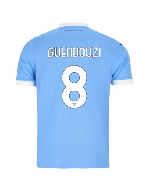 Lazio Matteo Guendouzi #8 Replika Hemmakläder 2025-26 Kortärmad Lazio Matteo Guendouzi #8 Replika Hemmakläder 2025-26 Kortärmad